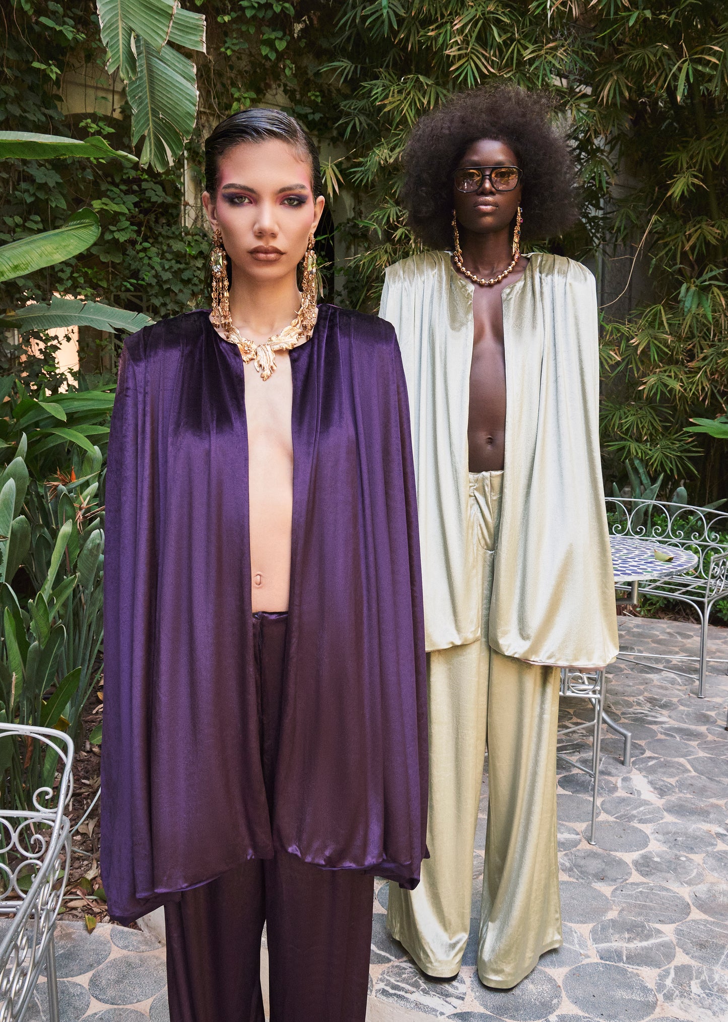 Ensemble GIA aubergine