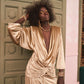 Chemise THEA beige irisée